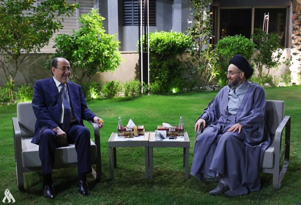 السيد الحكيم والمالكي يؤكدان ضرورة منح الحكومات المحلية صلاحياتها الدستورية