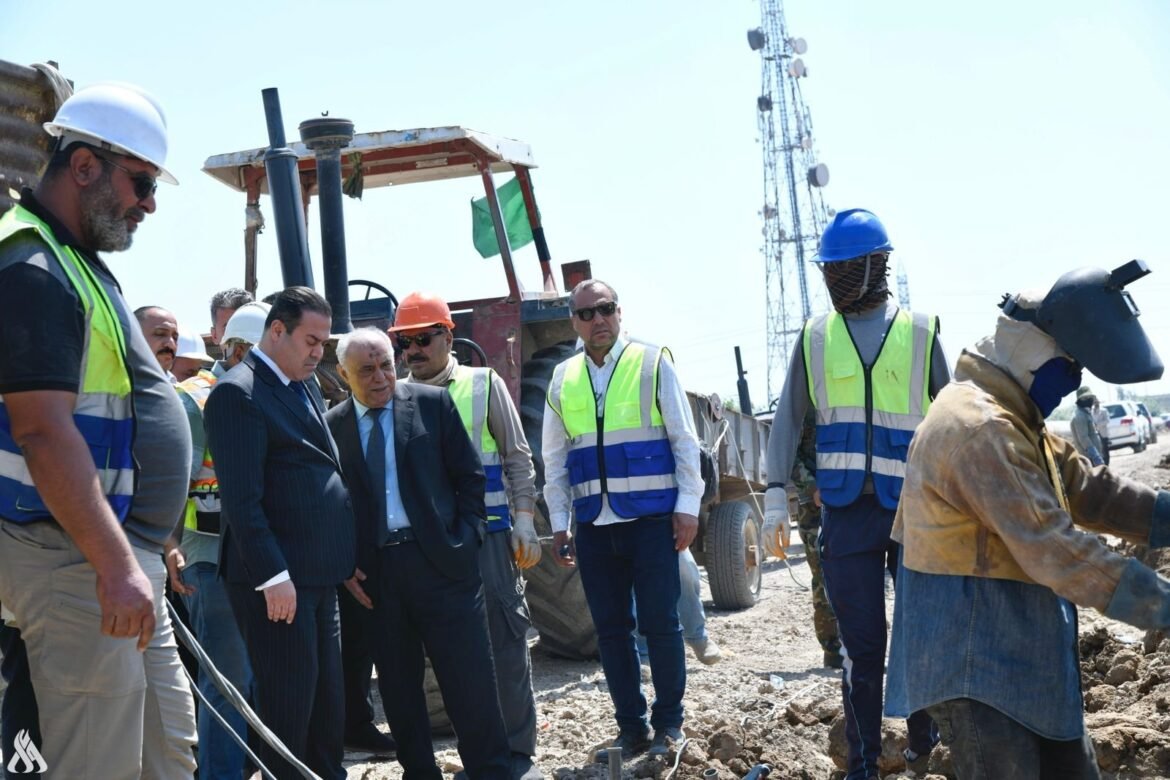 النفط تعلن ارتفاع نسبة إنجاز مشروع أنبوب غاز بسماية إلى 88%