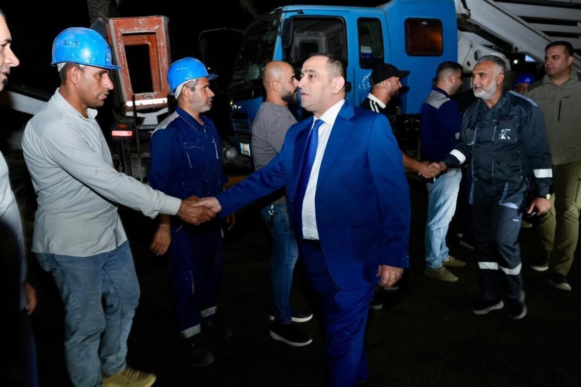 وزير الكهرباء يتفقد منشآت الطاقة استعداداً للقمة في بغداد