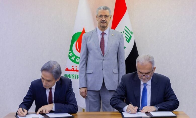 وزير النفط يعلن توقيع عقد مشروع الأنبوب البحري الثالث