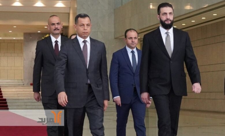 الوفد العراقي برئاسة الشطري يلتقي الشرع وإدارة العتبات المقدسة في سوريا