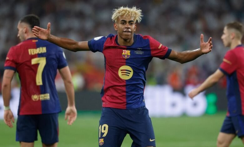 برشلونة يهزم ريال مدريد ويتوج بلقب كأس ملك إسبانيا