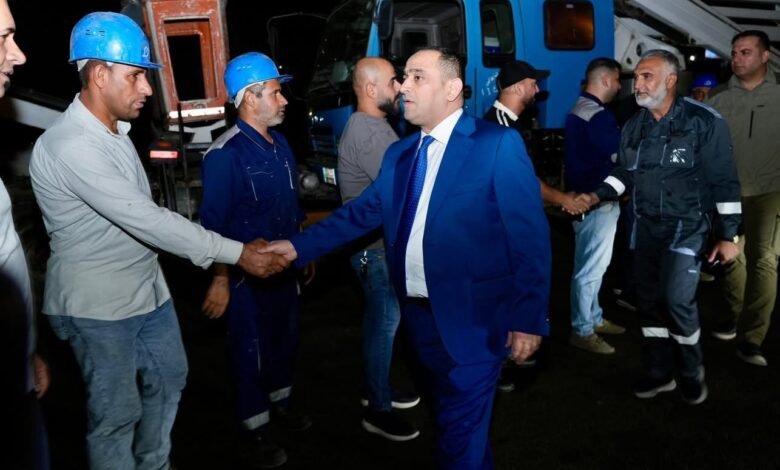 وزير الكهرباء يتفقد منشآت الطاقة استعداداً للقمة في بغداد