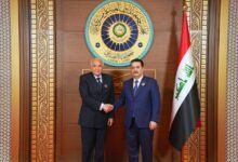 رئيس الوزراء يؤكد حرص العراق على موقفه الثابت والمبدئي في دعم لبنان الشقيق